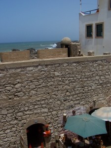 Essaouira. Fragment murów obronnych