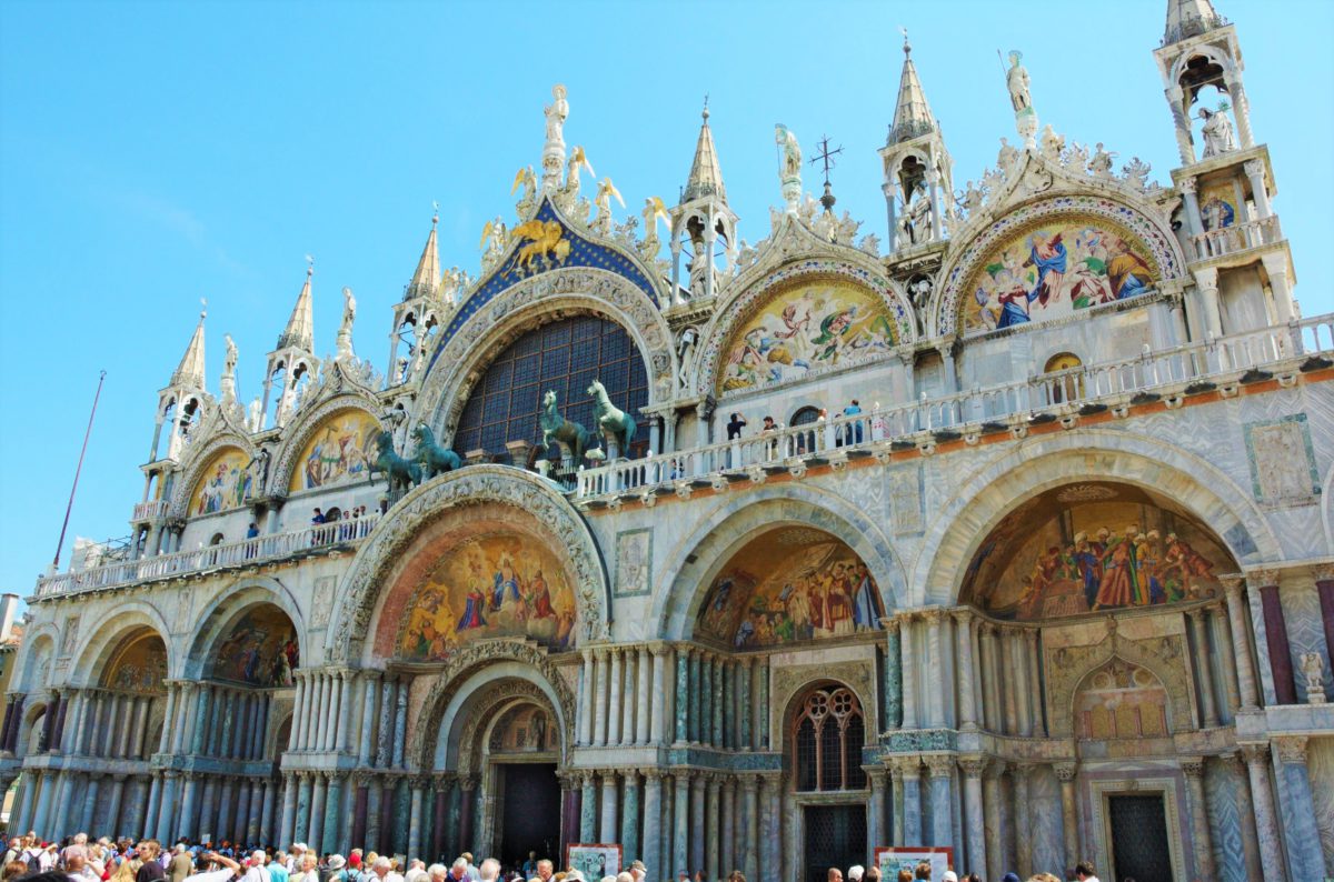 Fasada główna Bazyliki Świętego Marka w Wenecji