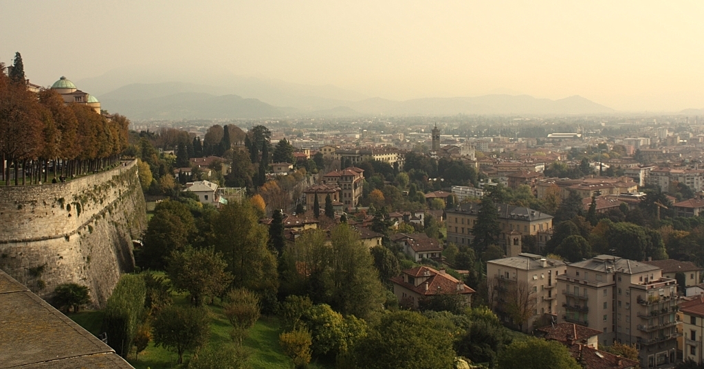 Bergamo - panorama miasta