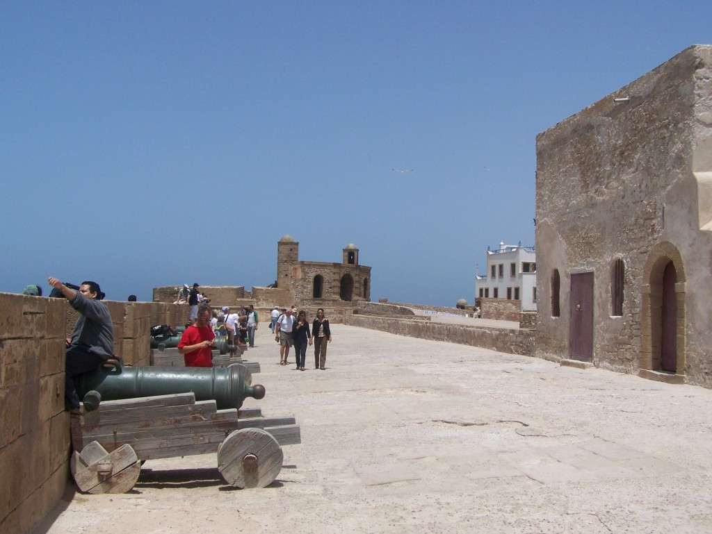 Essaouira - hiszpańskie działa pochodzące z XVII i XVII