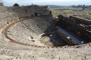 Ruiny teatru w Hierapolis