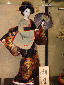 Tradycyjna lalka Geisha