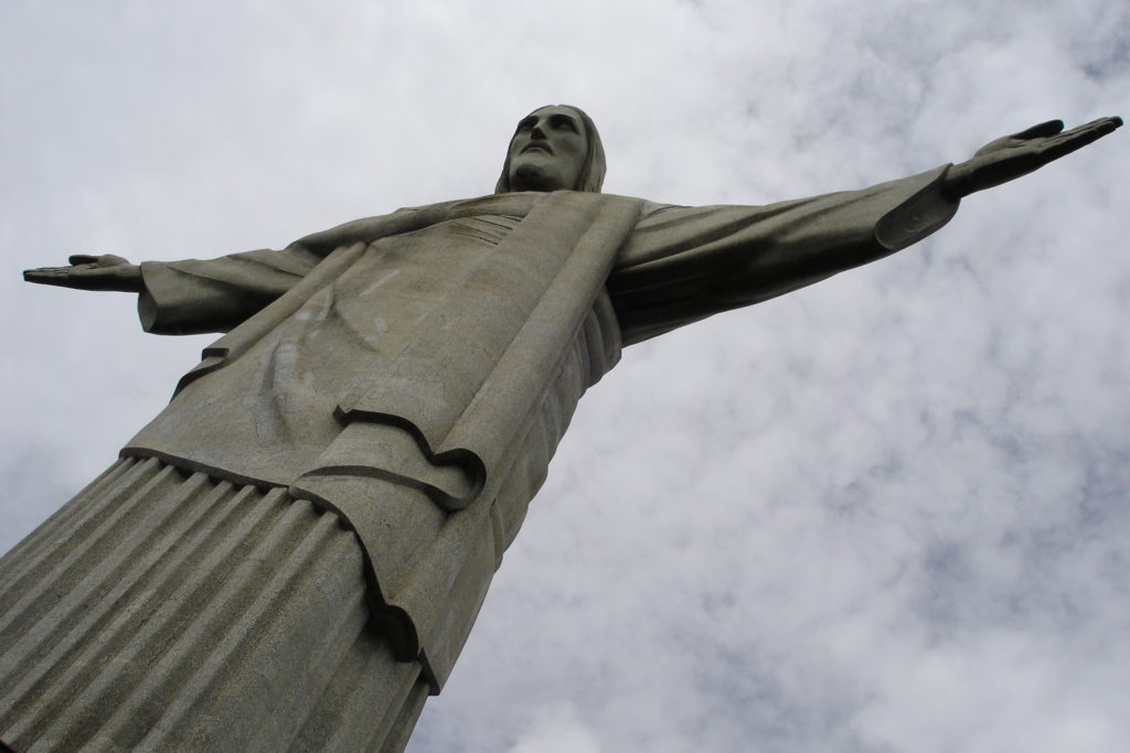 Statua Chrystusa Zbawiciela na wzgórzu Corcovado