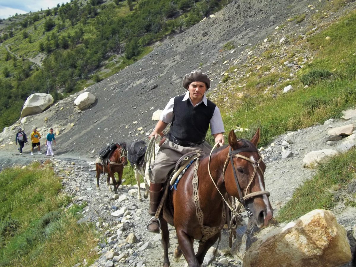 Po Torres del Paine można poruszać się także konno