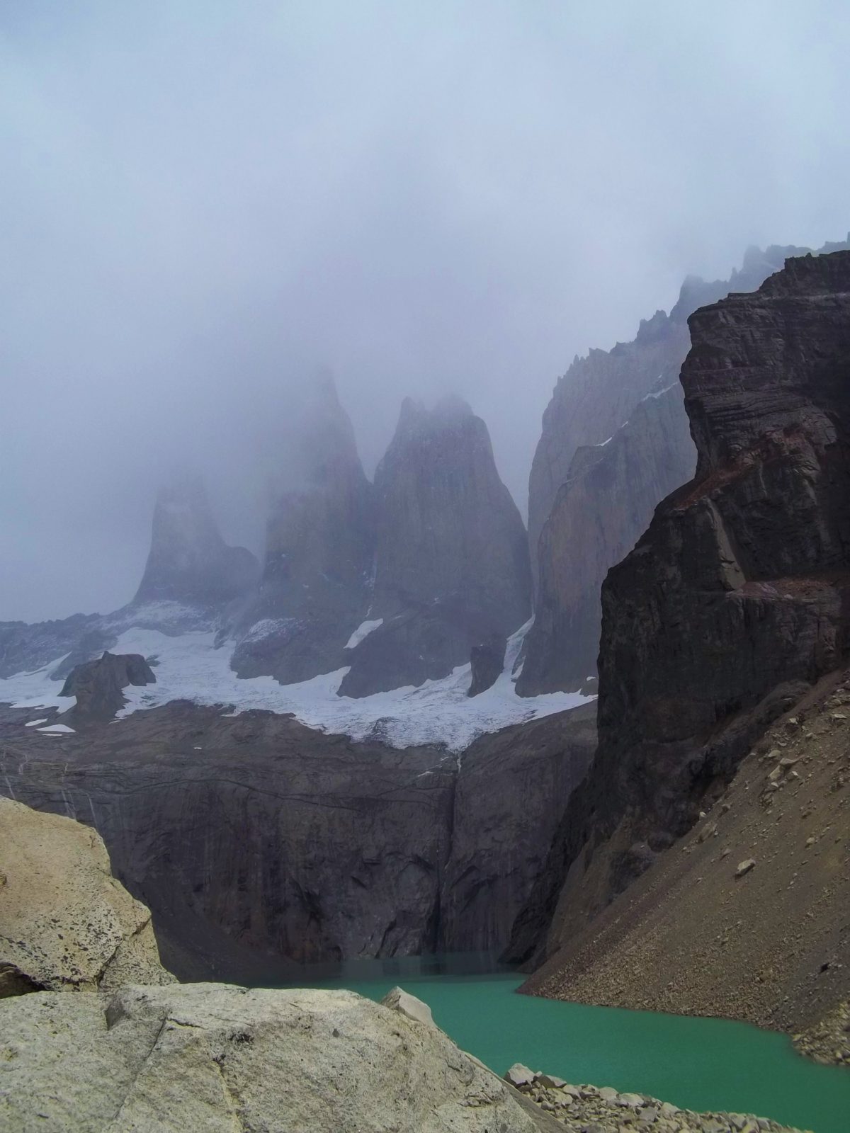 Trzy wieże masywu Torres del Paine
