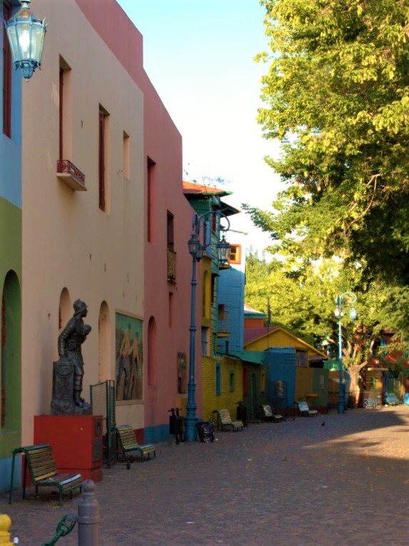 Dzielnica La Boca to najbardziej kolorowa część Buenos Aires