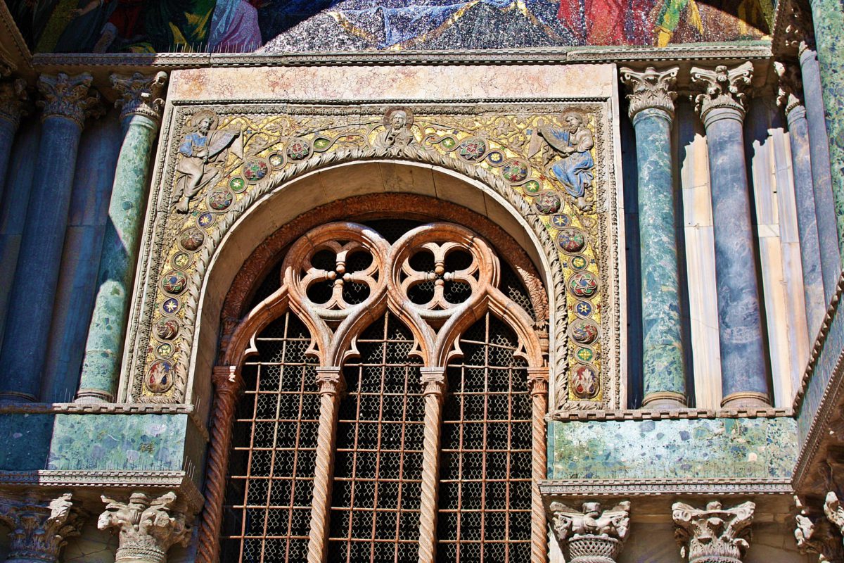 Bazylika Świętego Marka. Detal architektoniczny