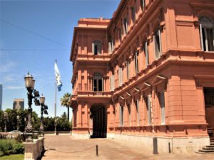 Casa Rosada to siedziba najwyższych władz, w tym także prezydenta Republiki Argentyny
