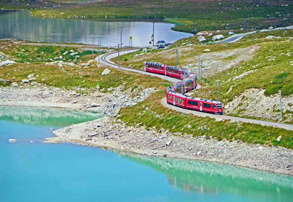 Panoramiczne wagony Glacier Express