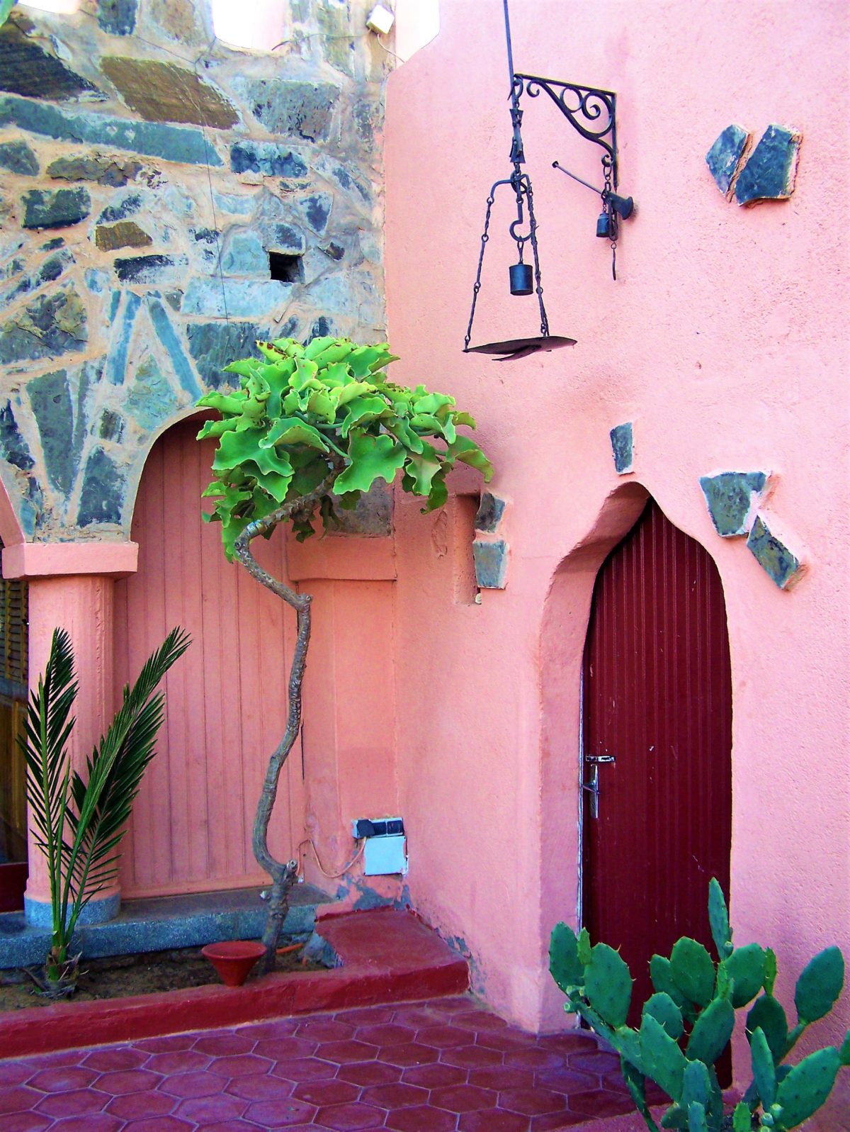 Wejście do jednego z domów w Górach Atlasu w Maroku